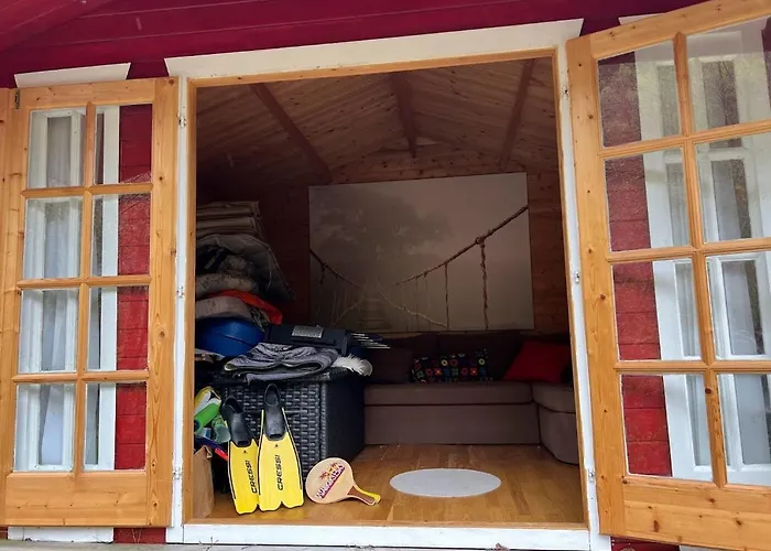 Hébergement de vacances #beautiful Outdoor Area And Cozy Small Cottage#