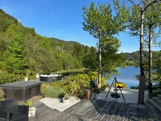 #beautiful Outdoor Area And Cozy Small Cottage# Fotlandsvåg