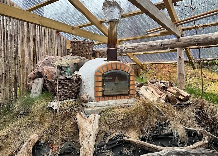 #beautiful Outdoor Area And Cozy Small Cottage# Fotlandsvåg